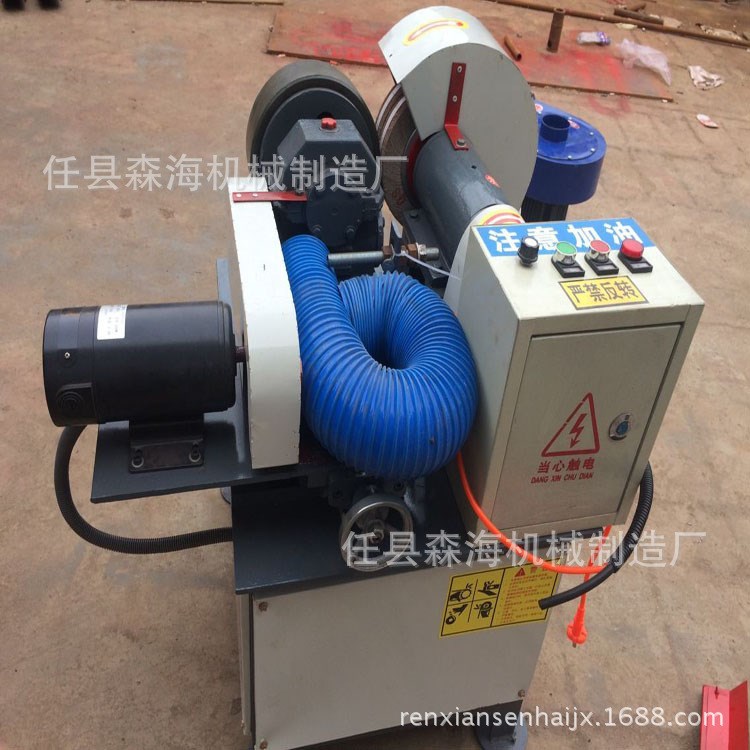 电动圆管抛光机 无心外圆抛光机河北金属表面处理抛光设备