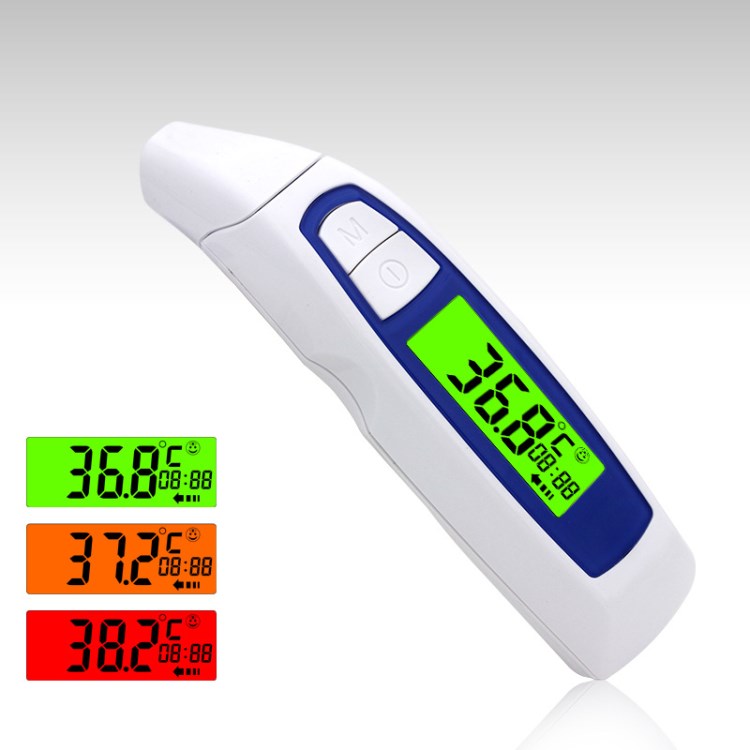 医用红外体温计快速一秒测量额温耳温物体表面温度环境温度