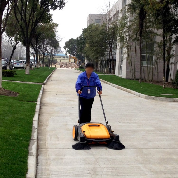 双刷无动力扫地机洁乐美KM92/40工厂车间仓库厂区室内外清扫车
