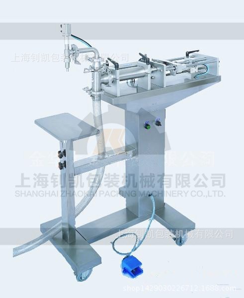 [厂家直销]半自动立式气动白酒液体灌装机