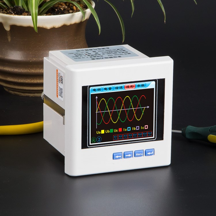 厂家直销三相嵌入式仪表智能数显电流电压表RS485远程测控仪表