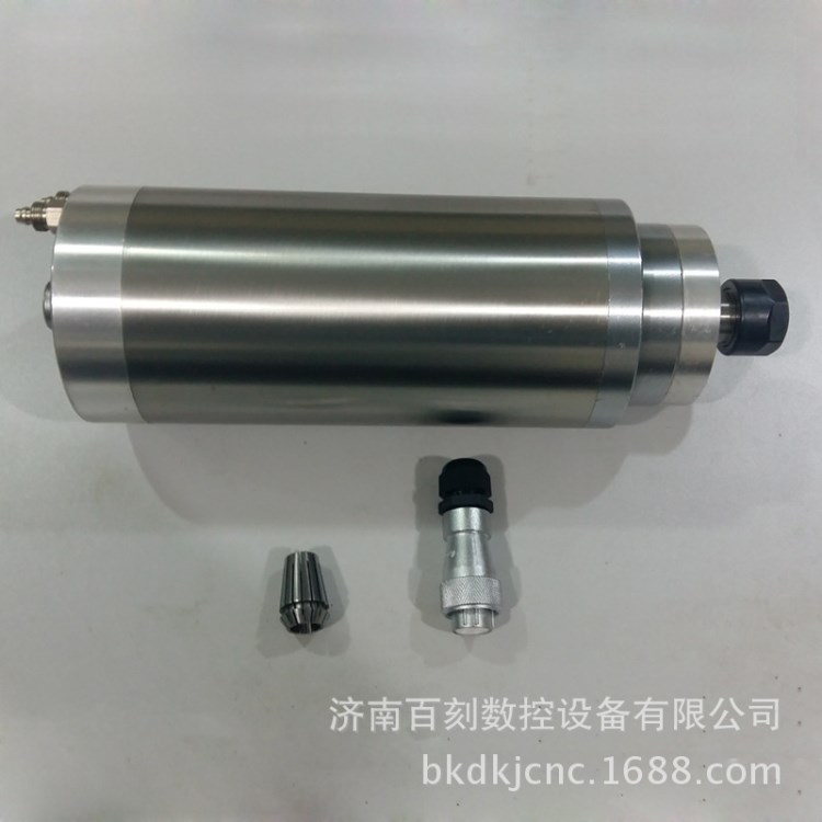 125mm*4.5kw水冷高速电主轴 木工石材雕刻机用高速主轴 ER20夹帽