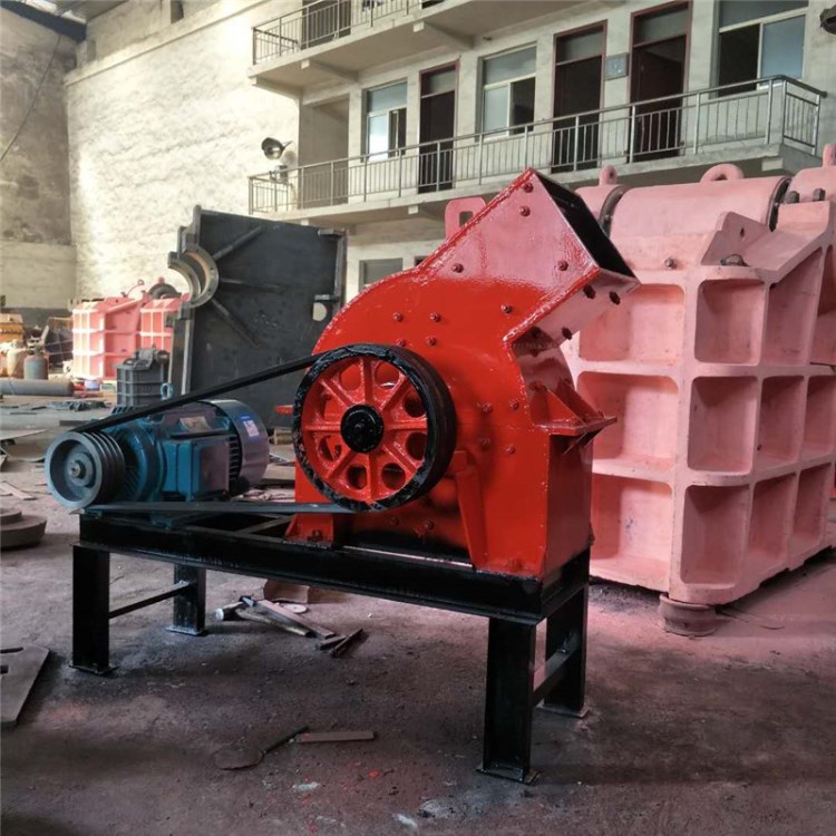 小型建筑用石子粉碎机 移动锤式破碎机耐磨