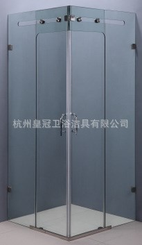 浙江皇冠卫浴品牌供应定制高品质简易淋浴房(HG-8648)，提供OEM