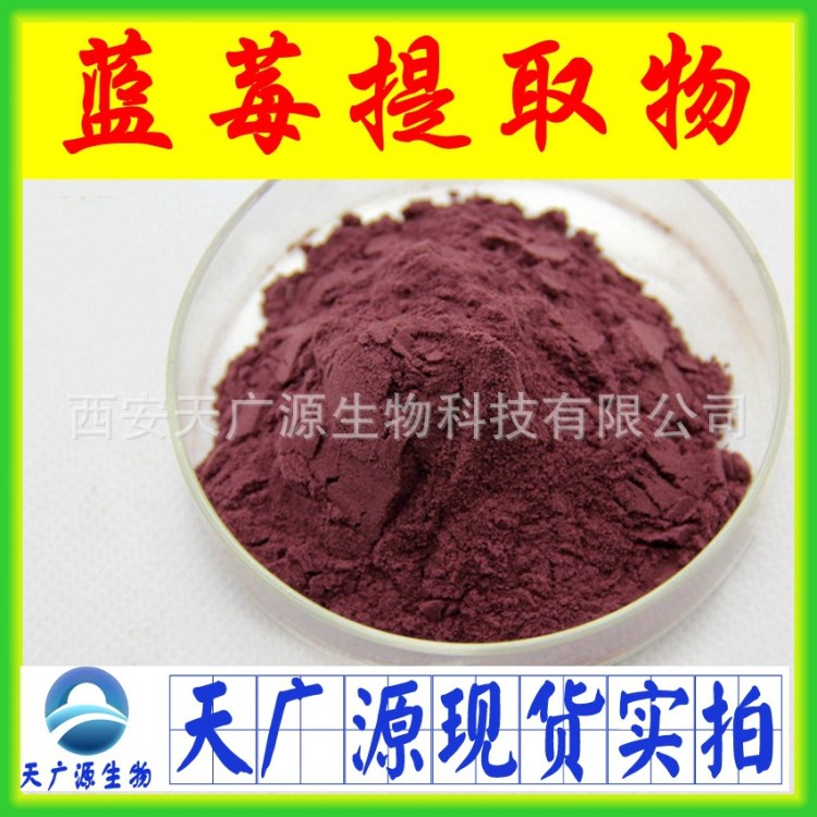蓝莓花青素 天然蓝莓提取物 25% EP花青素 厂家现货包邮