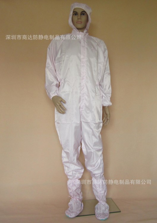 供应防静电工作连体服 白色连体服 蓝色连体服 深圳惠州广州