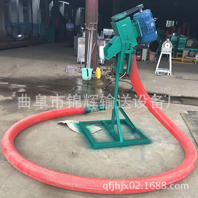 专用车载无轴多用途粮食吸粮机 防冻防耐寒软管吸谷机 质量
