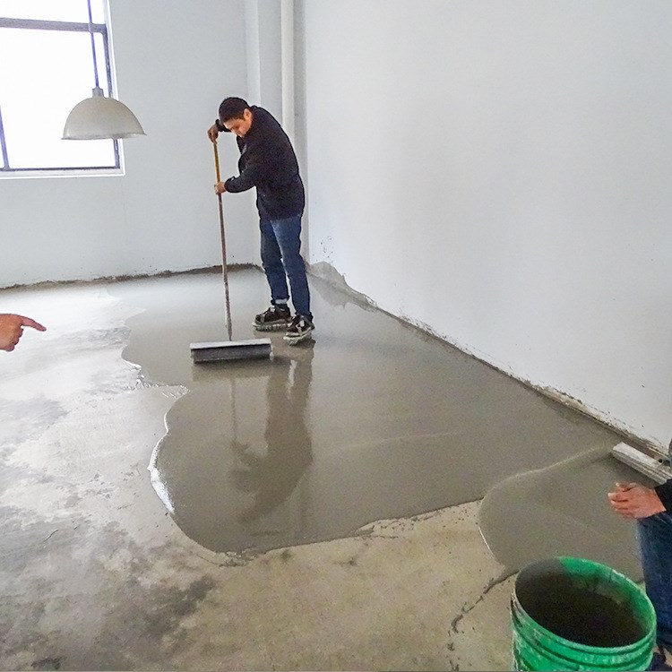 厂家直销自流平水泥地面施工 家用商用耐磨防滑水泥自流平地坪