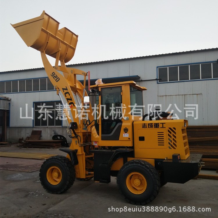 厂家供应建筑工程装载机无级变速铲车农用轮式四驱装载机
