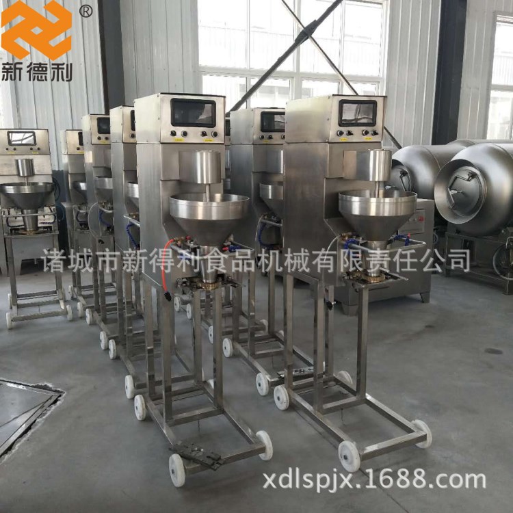 诸城新得利食品机械丸子机系列RYJ-1丸子机 生产小肉丸蔬菜丸