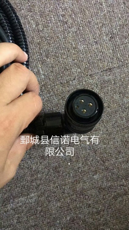 美色电子伺服编码器连接器10芯航空插头现货供应