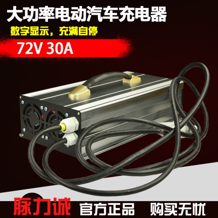 72V30A充电器电动堆高叉车环卫车老爷观光车专用大功率电瓶充电机