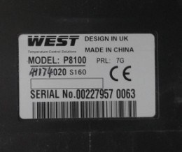 英国WEST6100 温控表P6100 温控器P8100-4117002R原装