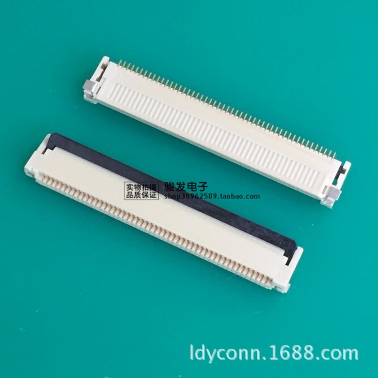 Omron欧姆龙连接器XF2M-5015-1A 50P 0.5 fpc/ffc座后翻双面接触