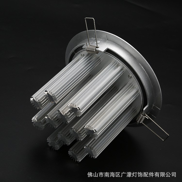 一件代发独立散热 12X3 36W LED天花灯外壳套件珠宝店专用