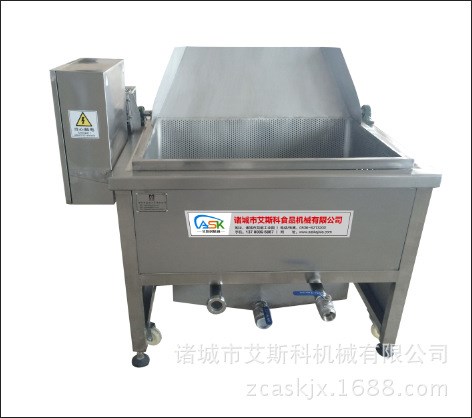 油炸锅自动上料搅拌出料电加热导热油通用油炸锅食用油使用寿命长