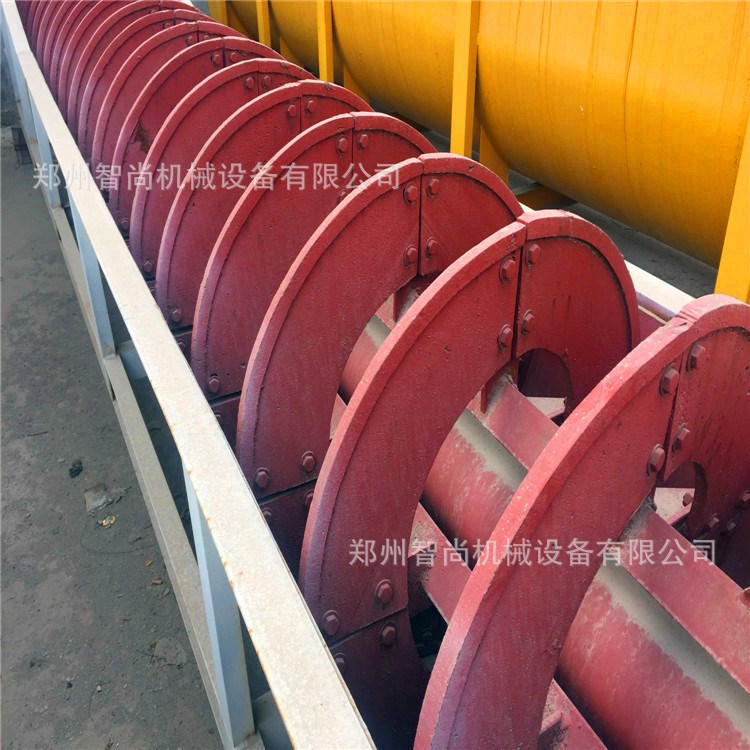 双螺旋洗石洗砂机 河沙轮斗水轮洗砂机 河卵石洗砂机小型