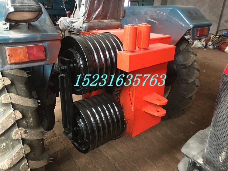 拖拉机绞磨机 30和50拖拉机改装机动绞磨 电力线路牵引工具厂家