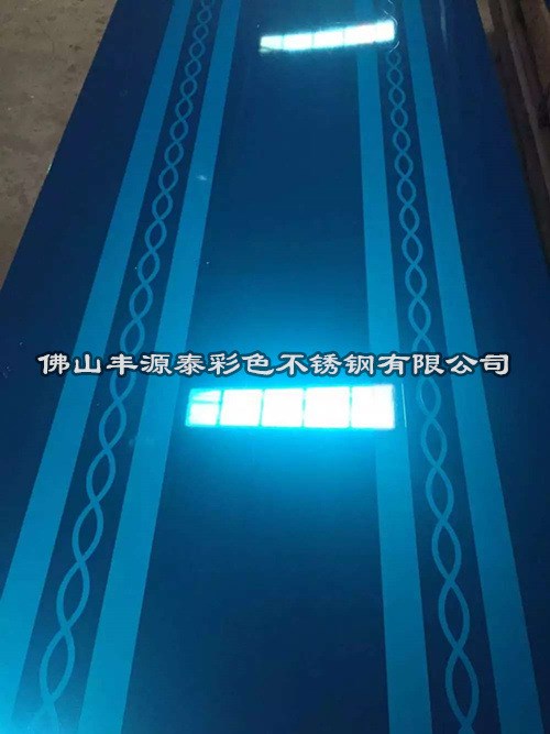 电梯门装饰不锈钢花纹板价格 电镀玫瑰金镜面电梯门板来图定做