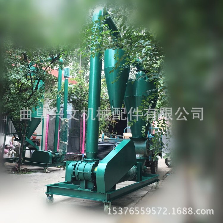 水泥灰气力输送机 灵活性强 输送量大 真空气力吸粮送料机