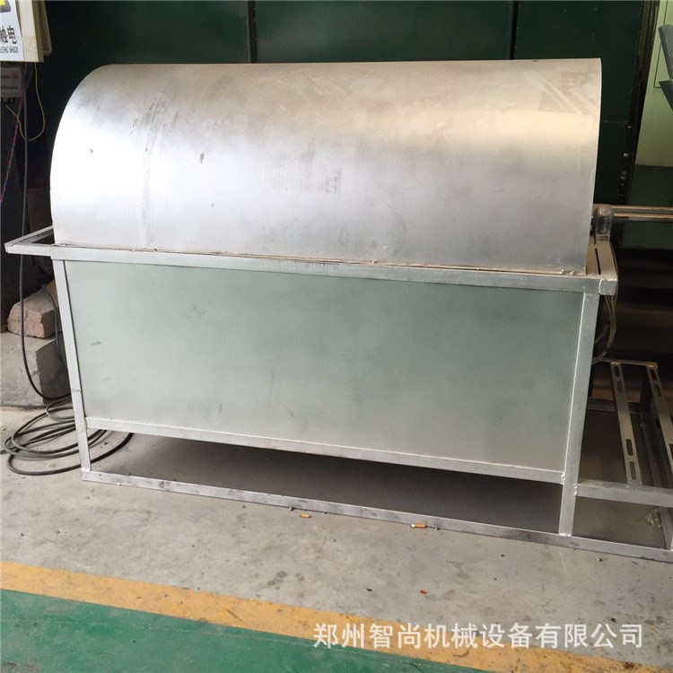 自动瓜子翻炒机 多种原料烘干炒锅机 花生滚筒炒货机
