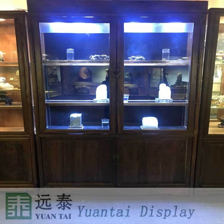 珠宝玉器展柜|展示柜货架|木质展示柜翡翠古玩艺术工艺品柜G-D181