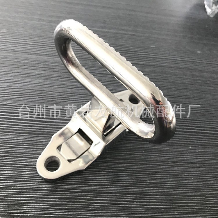 豪华游艇五金配件不锈钢316船舶脚蹬折叠脚踏板