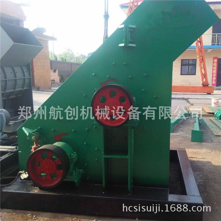可移动建筑垃圾粉碎机 双级无筛底湿料破碎机 页岩石粉碎机