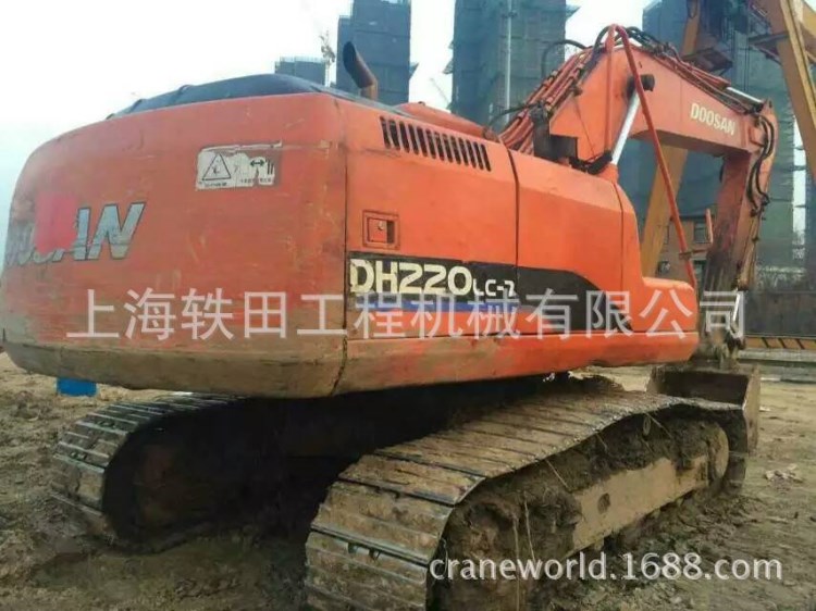 低价供应二手挖掘机，二手履带挖机，斗山DH220LC-7,DOOSAN 220-7