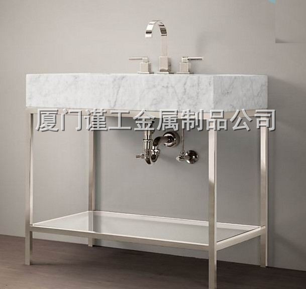 批发铁质不锈钢洗涤槽洗手盆欧式卫浴洁具洗手盆洗脸盆挂盆工厂