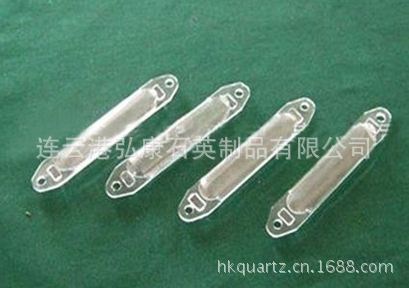 厂家供应 带把石英舟 特殊石英舟 半圆石英舟