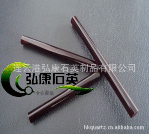 加热管 电热管 发热管专用黑红色石英管