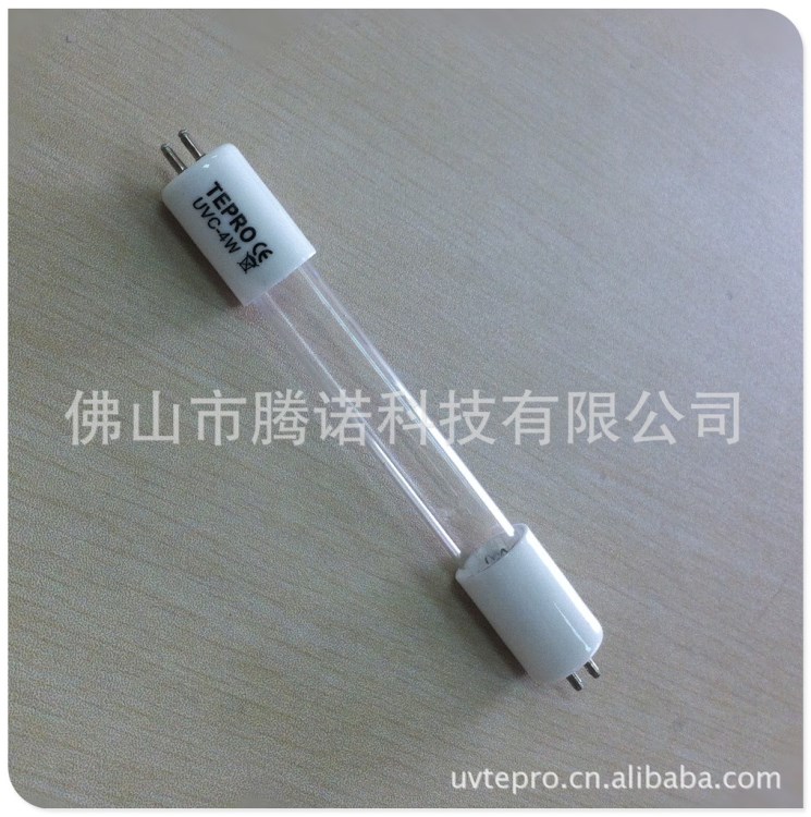 供应腾诺紫外线杀菌灯 双端双针 UVC4W 可替换飞利浦TUV4W