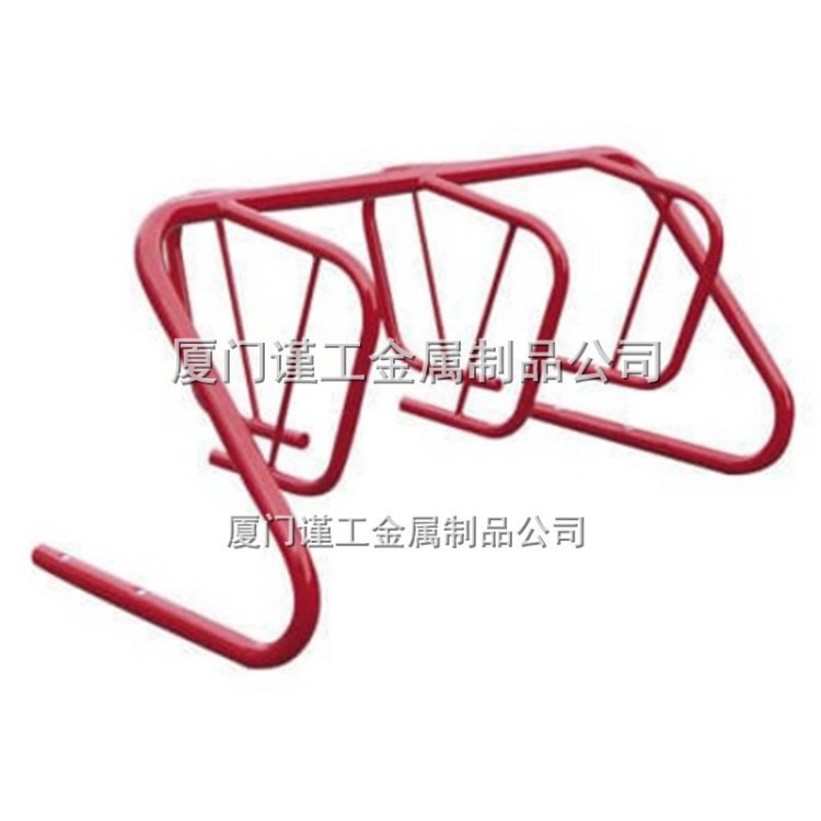 小区公寓商务中心医院双层不锈钢电动车单车自行车停车架