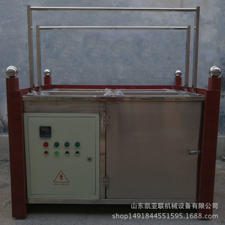 新型节能蒸汽腐竹机 商用节能型腐竹油皮机 手工揭皮腐竹机