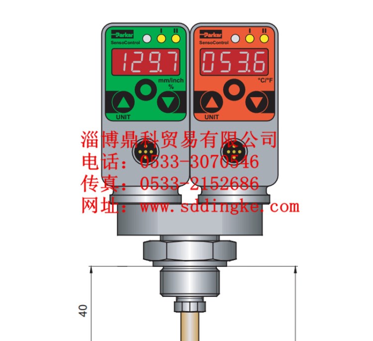 PARKER派克液位温度传感器控制器SCLTSD-370-00-07现货出售