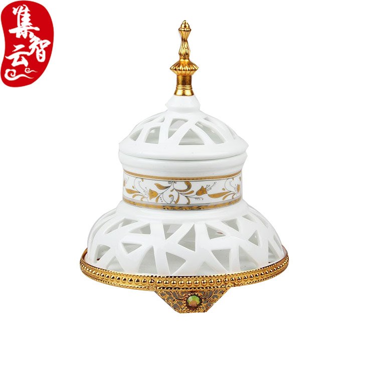 中东爆款陶瓷香熏炉 中东陶瓷香炉Arabic ceramic incense burner