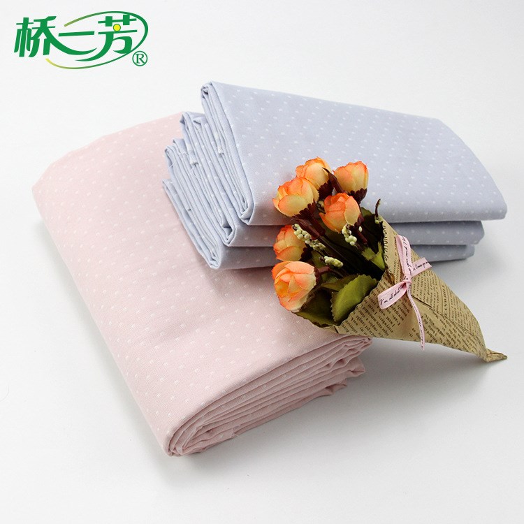 双层色织提花纱布批发 家居服月子服纱布 婴童用品棉纱布面料