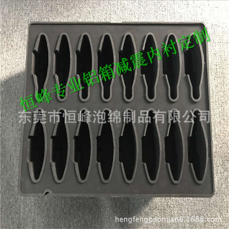 定制超大尺寸led等离子液晶屏幕设备箱内衬 运输箱防震EVA内衬