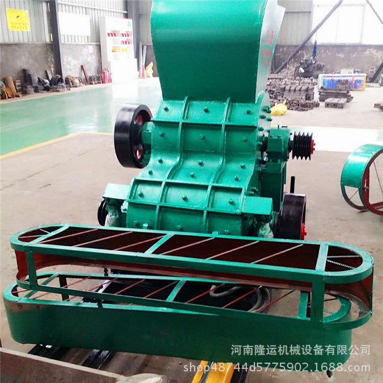 石料矿石移动双击式破碎机 拆迁建筑垃圾处理设备 破碎机