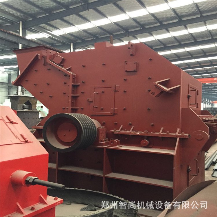 大型节能炉渣打砂机 叶蜡石细碎制砂机 建筑石子矿石反击破碎机
