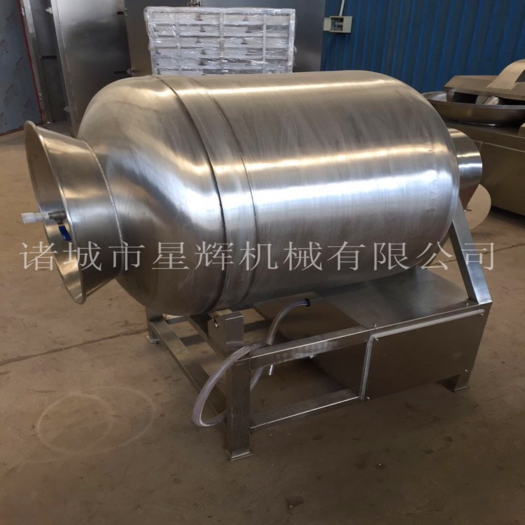 300L全自动牛羊肉真空滚揉机 北京烤鸭呼吸式真空拌料腌制机