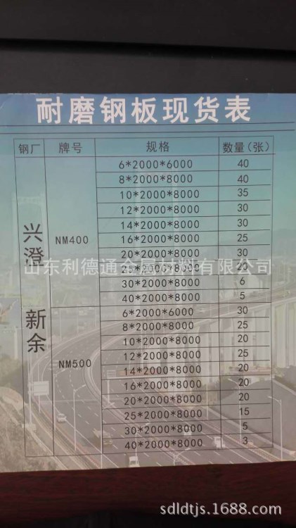 河南舞阳WNM500耐磨钢板，nm500耐候钢板硬度，免费提供样品