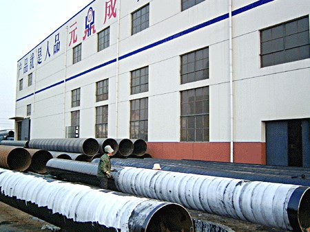 环氧煤沥青污水管道2布3油防腐螺旋管/3布6油加强级流体输送钢管
