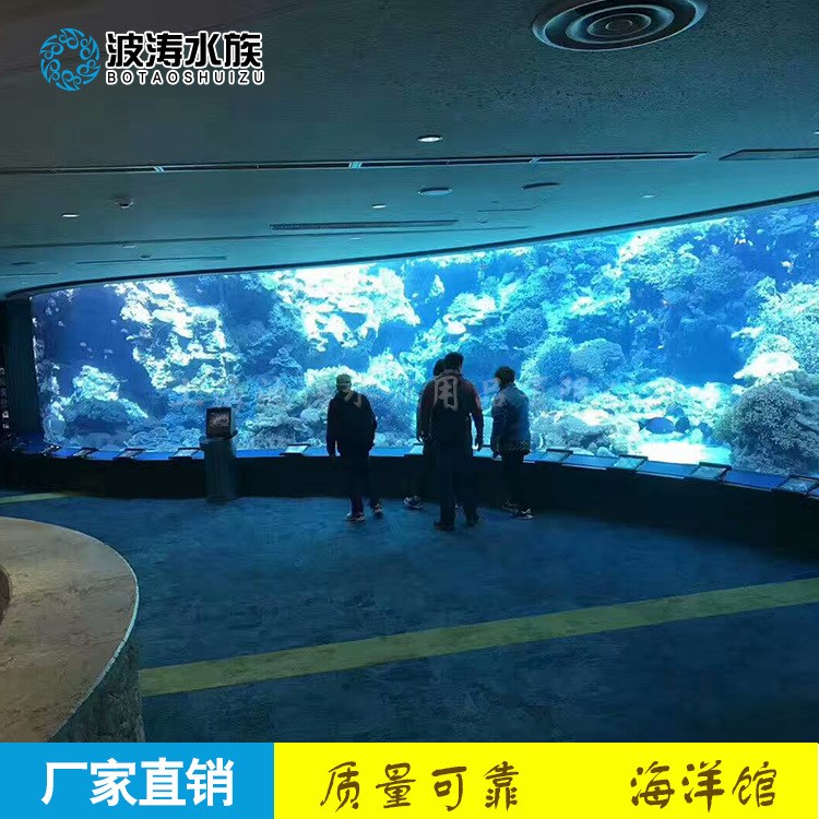 【海洋馆设计】大型亚克力鱼缸有机玻璃水族鱼缸鱼池海洋馆工程