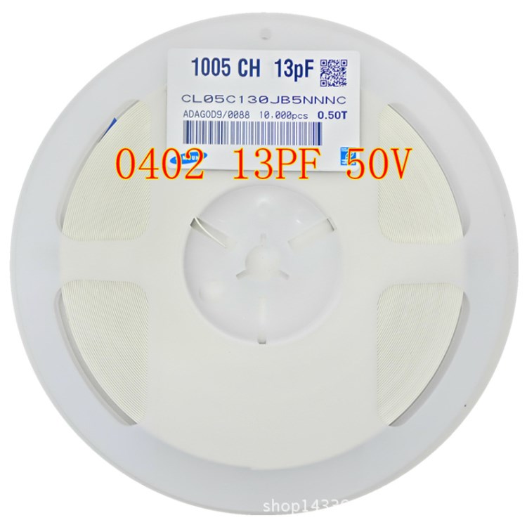 / 贴片电容13pF 50V 0402