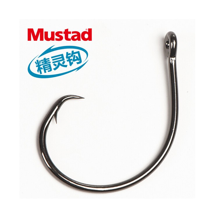 挪威 慕斯达 Mustad 精灵钩鳗鱼甲鱼黄鳝钩鱼钩39951NP-BN