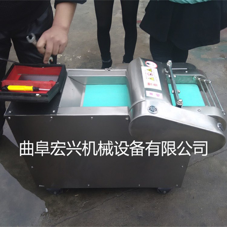 全自动切青菜机 大白菜切段切片机 多功能蔬果类切菜机