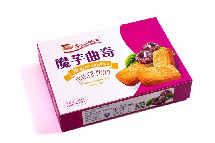 魔芋曲奇饼干早餐糕点热卖零食休闲散装食品称重整箱批发一件代发