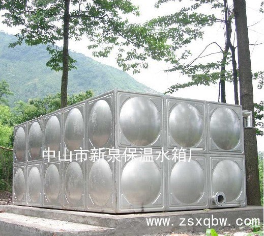 供应定做不锈钢消防水箱膨胀方型储水箱